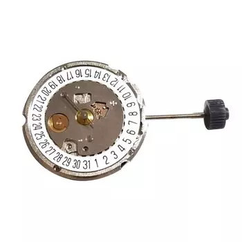 date at 6 position Quartz movement watch repair parts for movement 3-hand o clock 956.412
