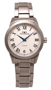 Date Titanium Watch T9B56IW Silver [Technos] Men s