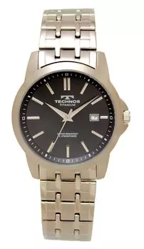 Date Titanium Watch T9B75IB Silver [Technos] Men s