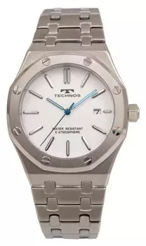 Date Watch T9C07SW Silver [Technos] Men s