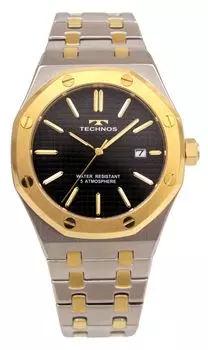 Date Watch T9C07TB Silver [Technos] Men s чёрный