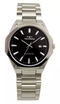 Date Watch T9C19SB Silver [Technos] Men s