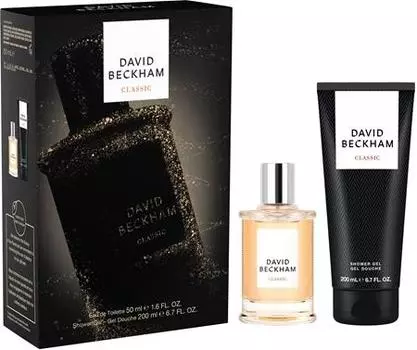 David Beckham Classic Coffret Cadeau Pour Homme TU прозрачный