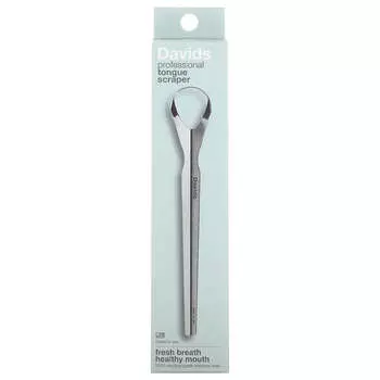 Davids, Профессиональный скребок для языка, 1 шт.