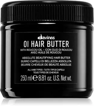 Davines Oi Hair Butter Глубоко питательное масло для непослушных, вьющихся волос TU прозрачный