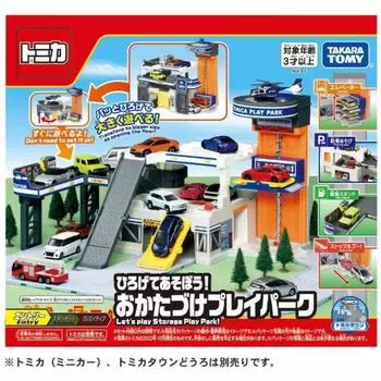 Давайте поиграем с Takara Tomy Tomica Town Clean Up Play Park