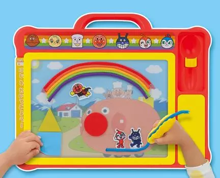 Давайте сделаем это с помощью ниток. Красочное искусство Anpanman