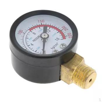 Давление наполнения жидкостью — измеритель дисплея 0–220 фунтов на квадратный дюйм и 0–1