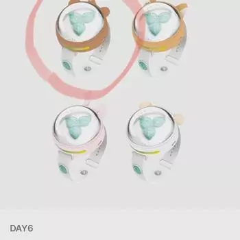 DAY6 2025 Версия Сделано Кольцо-крышка для часов Комната Банг