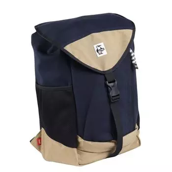 Day Book Pack Sweat Nylon Navy x Beige [Chums] Men s