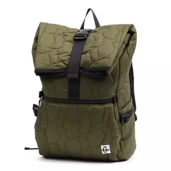 Day Pack Booby Stitch Roll Top Рюкзак Хаки [Chums] Мужской