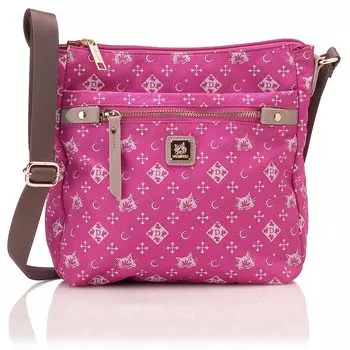 Dayan the Cat Shoulder Bag Deep Square Large Capacity Lightweight Water Repellent Dayan Cat Goods Bag Square Shoulder Bag Pink [Wachifield] Women s