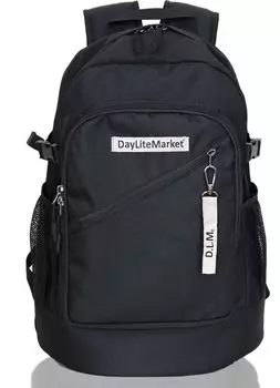 DayLiteMarket Logo Backpack Box Logo Легкий многофункциональный рюкзак для женщин и мужчин, водоотталкивающий водонепроницаемый рюкзак для хранения ПК [Daylight