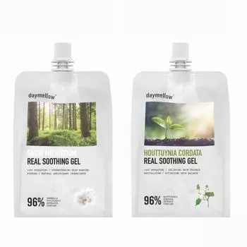 Daymellow Real Успокаивающий гель Снежный гриб/Хауттюйния сердцевидная 300г (7 вариантов) Mushroom x 1PCS