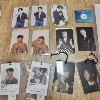 Daysix Young K фотокарточка закладка татуировка наклейка Seongjin с преимуществами