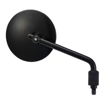 Daytona 98795 High Visibility Mirror for Motorcycles, 10mm Positive Thread, Vibration Resistant, Wide Angle, Compliant with New Safety Standards, Roun