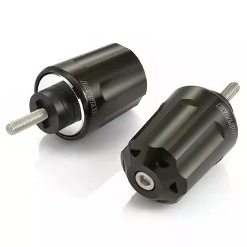 Daytona Aluminum Billet Motorcycle Bar End Honda M6 Type CT125 Heavy Weight Bar End Revolver Black 99837 (CBR250RR etc.)