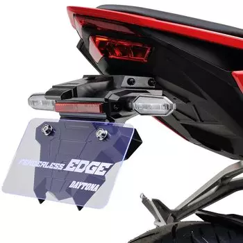 Daytona CBR250RR Fenderless EDGE LED номерной фонарь с отражателем 25710 черный (17-22) & чёрный