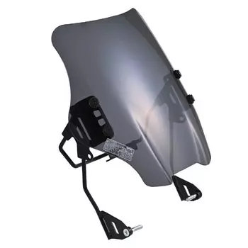 Daytona Eliminator Motorcycle Screen with Clamp Bar Windshield SS Series Short Smoke 49666 (24)