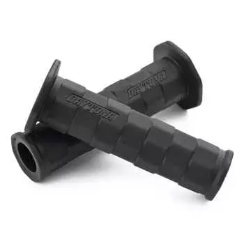 Daytona Grippy Grip Motorcycle Grip For Handlebar Diameter ??25.4 (Inch Bar) 125mm End Penetration GG-DI-OCTA Black 15588