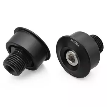 Зеркало высокой видимости Daytona Мотоциклетный адаптер зеркала на конце руля Левый и правый комплект Черное мотоциклетное зеркало 46297 XSR900/GP (22-24) чёрный