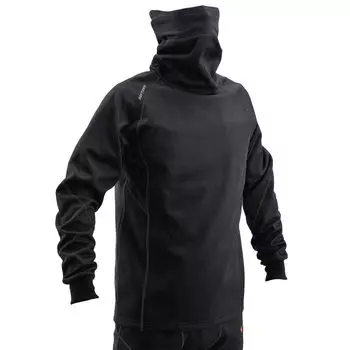 Daytona Мотоциклетная куртка с защитой от ветра и холода, утеплитель для шеи, черный, размер M 31975, осень/зима (Интегрированный) ДИ-004ФА чёрный