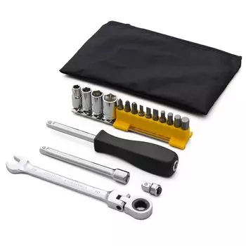 Daytona Мотоциклетные инструменты Автомобильные инструменты 24 предмета Компактный набор автомобильных инструментов 32720