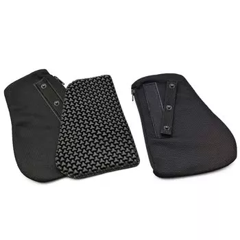 Daytona Motorcycle Chest Protector Triple Flex Thin Separate Type CE Level 1 Instant Curing JMCA Recommended Left and Right Set CPS Standard Snap чёрный