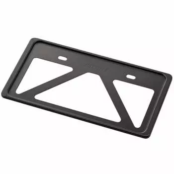 Daytona Motorcycle License Plate Holder Compatible with 2021 New Standards, For 126cc and above, Lightweight, Black 99662