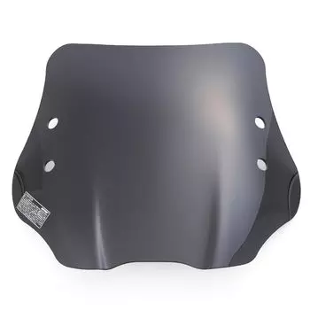 Daytona Motorcycle Screen with Clamp Bar Dio110 Windshield SS Series Short Smoke 92354 (15-20)