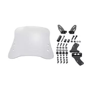 Daytona Motorcycle Screen with Clamp Bar for Axis Z (17-21) Windshield RS Series Long Clear 96553
