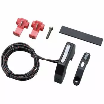 Daytona Motorcycle Switch Handle Clamp 180W Compatible Thin Body Slender Switch Flat Seesaw Type 79339 22.2/25.4