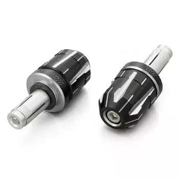 Daytona PREMIUM ZONE Мотоциклетный наконечник руля Suzuki общего назначения Внутренний диаметр TECHNO Ash Silver 35474 / (Ручка 14-19)