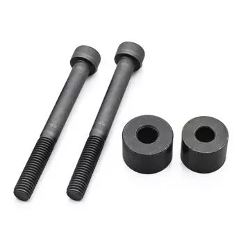 Daytona Задний багажник, одновременная установка, болт, комплект для установки, опора для багажника с одной стороны 15416 Eliminator/SE(24) + чёрный