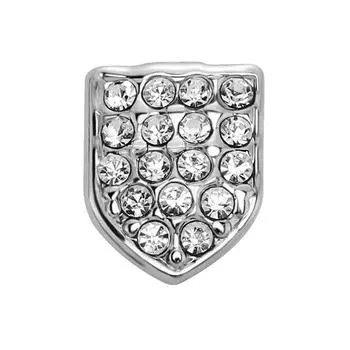 Dazzling Zircon Tooth Cap Music Festival Teeth Bling Single Tooth Adornment for Unique Hip Hop Fashion Enthusiasts серебряный