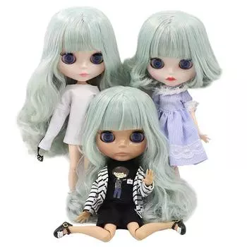 DBS 30 см кукла Блит зеленый смешанный светло-желтый шарнирный корпус 1/6 BJD боди костюм для девочек игрушка в подарок для куклы на заказ