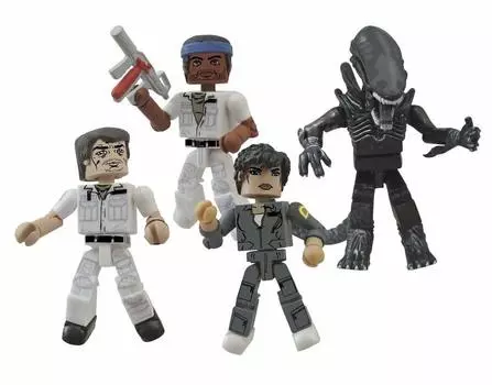 DC10222 Alien Minimates набор из 4 фигурок [предмет]
