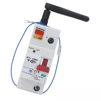 DC10-100V 100A Умный WiFi-автоматический выключатель с поддержкой голосового управления и дистанционного управления с замком безопасности 100A