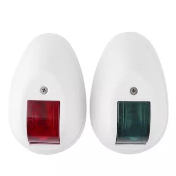 DC12V24V 3W светодиодный навигационный фонарь сигнальная лампа IP66 водонепроницаемый для морской лодки яхты белый белый