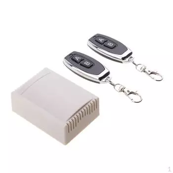 DC12V 315 2-канальный приемник с дистанционным управлением и 2 передатчика