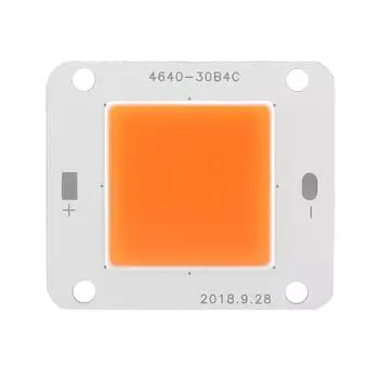 DC12V 50W COB Светодиодный чип полного спектра для выращивания растений Источник света лампы