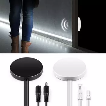 DC12V 5A за деревом, беспроводной датчик человека, переключатель «сделай сам», винный шкаф, зеркало, светодиодный ночник для ванной комнаты, кухни, туалета