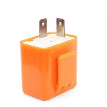 DC12V FM портативный мотоцикл 2-контактный сигнал поворотника автомобильное реле чёрный