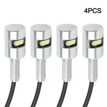 DC12V Led License Долговечный Мотоцикл Супер Яркий Белый
