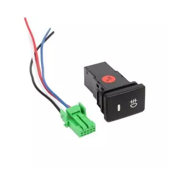 DC12V передняя противотуманная фара, переключатель, 4 провода, кнопка для Toyota Camry Prius Corolla