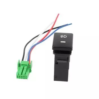 DC12V передняя противотуманная фара, переключатель, 4 провода, кнопка для Toyota Camry Prius Corolla