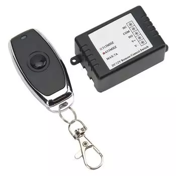 DC12V Пульт дистанционного управления Выключатель отключения батареи Черный корпус Портативный компактный размер Одна кнопка