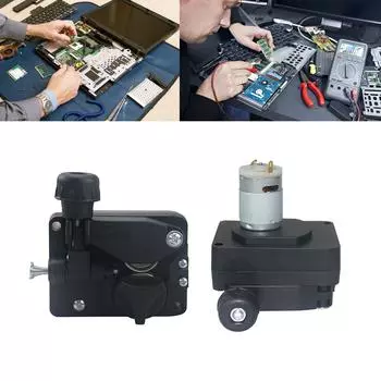DC24V/12V Мини-податчик проволоки Легкий механизм подачи проволоки MIG Сборка одноприводного роликового механизма подачи проволоки для сварочного аппарата MIG 24V