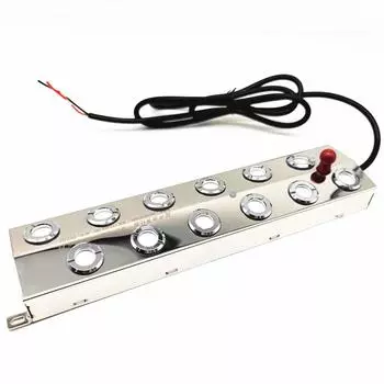 DC48V 4/6/10/12 головка ультразвуковой туманообразователь из нержавеющей стали гидропонный распылитель фонтан для пруда увлажнитель