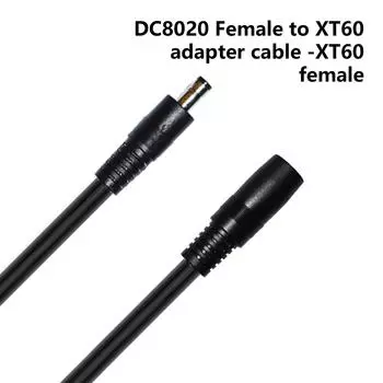 DC5521 Male to DC8020 Female Адаптер питания Кабель для светодиодных фонарей Устройства солнечных панелей Кабель для зарядки автомобильных приборов